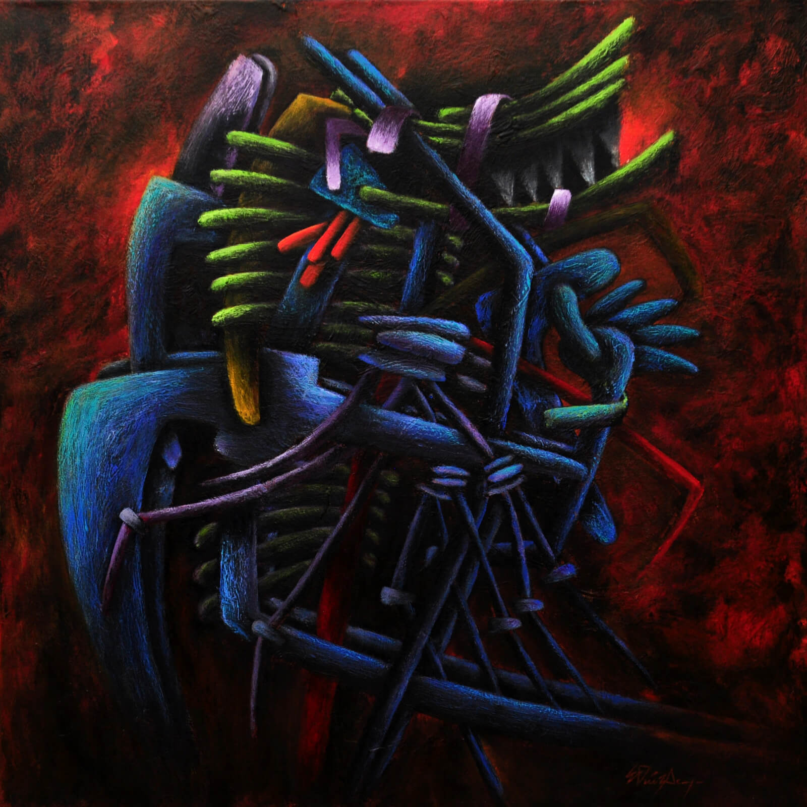 JAGUAR HUNTING CURASSOW 