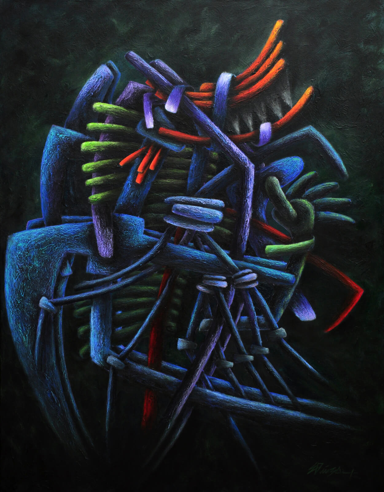 JAGUAR HUNTING CURASSOW 