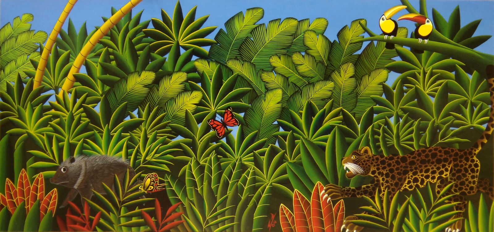 KUZU THE TIGER HUNTING THE SAINO 